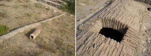 Roman watercourse and pipes, Ephesus, Turkey